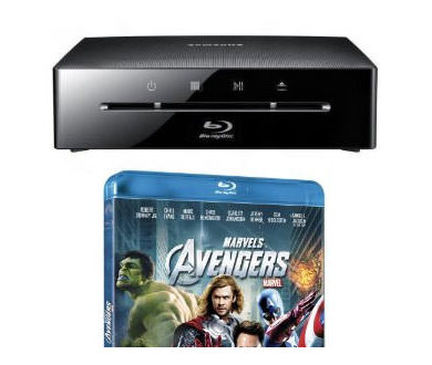 1 lecteur Blu-Ray Samsung + le Blu-Ray Avengers = 99€