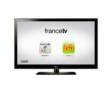 Francetv JT débarque sur les Smart TV de LG