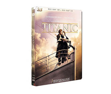 Titanic : Test fleuve des Blu-ray et Blu-ray 3D !