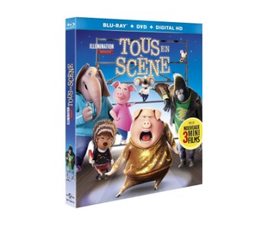 Tous en Scène : Ultra HD Blu-ray et VF Dolby Atmos confirmés chez Universal