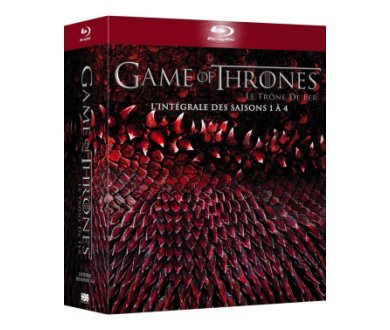 Vente Flash Blu-ray Game of Thrones : -48% sur l'intégrale des saisons 1 à 4 !