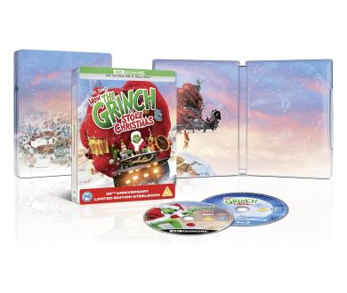 Le Grinch (2000) revient en Steelbook 4K Ultra HD Blu-ray le 3 décembre en France
