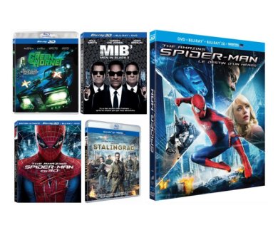 Vente Flash : Lot de 5 Blu-ray 3D à -50%