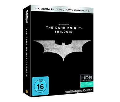 The Dark Knight, Inception et Interstellar le 7 décembre en Ultra HD Blu-ray ?