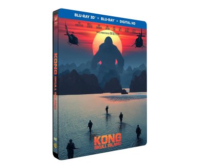Kong : Skull Island : Une édition Collector Steelbook Blu-ray 3D en précommande