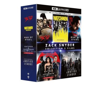 [28 Septembre] Coffret Zack Snyder 4K Ultra HD Blu-ray à prix cassé !