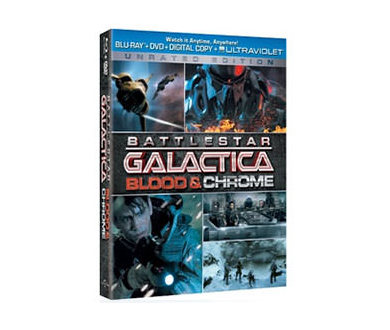 Battlestar Galactica: Blood and Chrome : sur YouTube et en Blu-ray