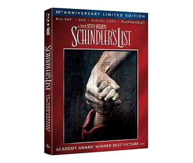 La Liste de Schindler en Blu-ray : Détails complémentaires