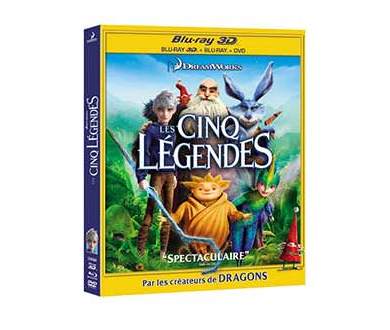 Les Cinq Légendes : Détails des éditions Blu-ray et Blu-ray 3D