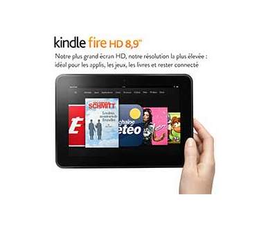 Amazon lance la Kindle Fire HD 8.9 pouces en France