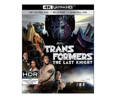 Transformers : The Last Knight - Premier Blu-ray 4K de Paramount avec Dolby Vision