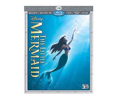 La Petite Sirène en Blu-ray et Blu-ray 3D aux USA le 1er octobre