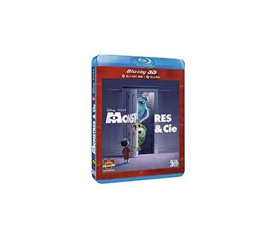 Monstres et Cie : Le Blu-ray 3D en France le 3 juillet