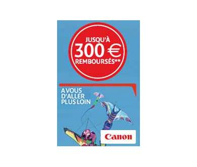 Reflex vidéo et optiques : Jusqu’à 300 euros remboursés chez Canon