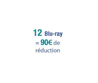 Week-End : 12 Blu-ray achetés = 90€ de réduction