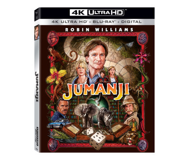 Jumanji (1995) : Confirmation d'une restauration 4K pour la sortie Ultra HD Blu-ray