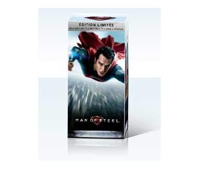 MAJ Visuel : Man of Steel : Une édition Blu-ray limitée avec statue de 30 cm