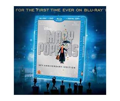 Mary Poppins : le Blu-ray aux USA le 10 décembre