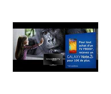 Samsung : Un Galaxy Note 3 offert pour une TV UHD F9000 achetée