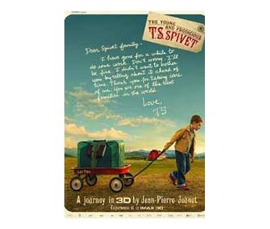 T.S. SPIVET de J.P Jeunet : Sortie le 16 octobre en 2D, 3D et IMAX