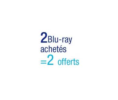 Rappel : 2 Blu-ray achetés = 2 offerts