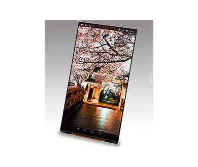 Un écran pour mobiles de 5.4 pouces de 1440 x 2560 pixels