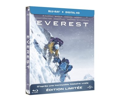 Everest en Blu-ray chez Universal : Du Dolby Atmos sur VO et VF