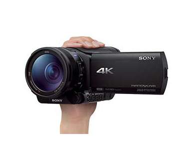 Sony Handycam AX100E : Camescope grand public 4K