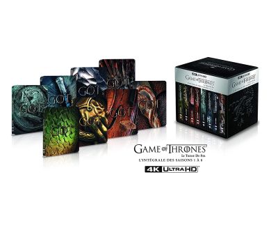 MAJ : Intégrale Game of Thrones : Précommandes du coffret Steelbook 4K Ultra HD Blu-ray