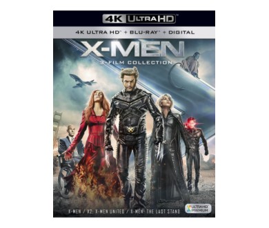 La trilogie X-Men officialisée en 4K Ultra HD Blu-ray chez Fox