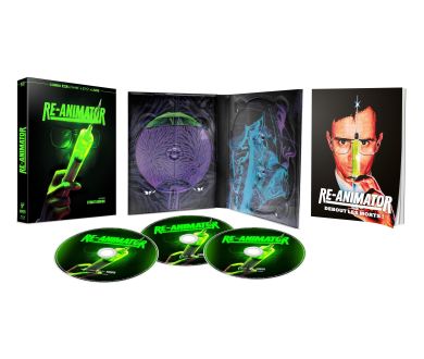 Re-Animator (1985) de Stuart Gordon s'offre un coffret 4K UHD Blu-ray le 17 juillet