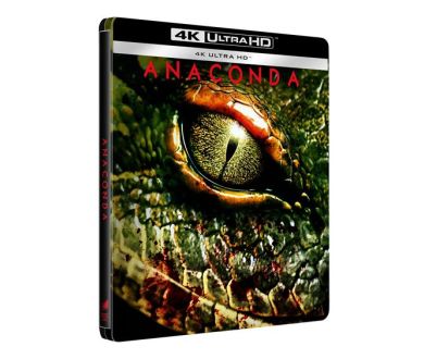 Anaconda, le prédateur (1997) en Steelbook 4K Ultra HD Blu-ray le 17 décembre