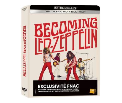 Becoming Led Zeppelin (2025) le 29 avril en Steelbook 4K Ultra HD Blu-ray (exclu Fnac)