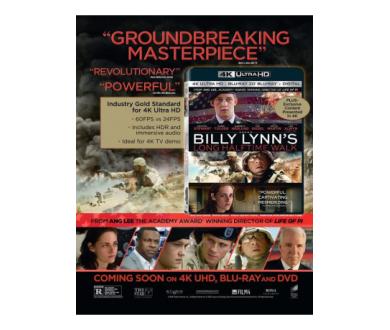 Le dernier film d'Ang Lee en Ultra HD Blu-ray 60 fps en février ?