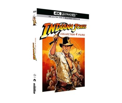 Indiana Jones : Un nouveau coffret 4K Ultra HD Blu-ray Digipack à prix réduit