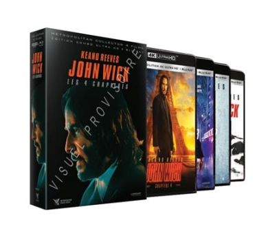 John Wick (2014-2023) en coffret 4K collector intégral le 22 juillet prochain