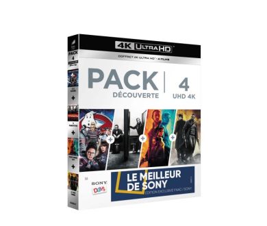 Soldes d'été 2022 : Coffrets 4 Films [4K Ultra HD Blu-ray] à -70%