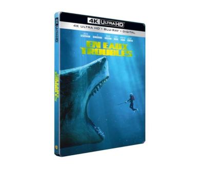 En Eaux Troubles (The Meg) officialisé en 4K Ultra HD Blu-ray chez Warner