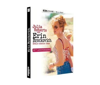 Erin Brockovich (2000) dès le 3 septembre en France en 4K Ultra HD Blu-ray pour ses 25 ans