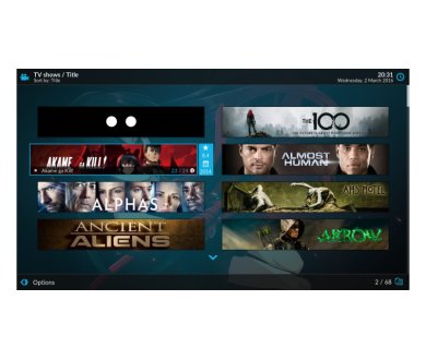 Kodi 17 : Arrivée de la version Alpha (V2)