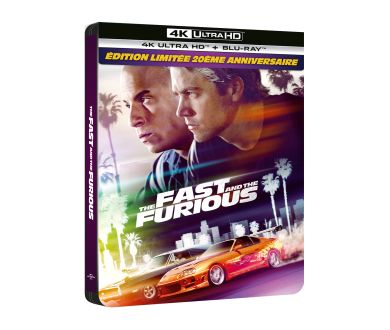 MAJ : Fast and Furious (2001) en 4K Ultra HD Blu-ray Steelbook le 19 mai en France