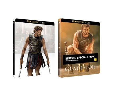 MAJ : Gladiator 2 (2024) le 13 mars 2025 en Steelbook 4K Ultra HD Blu-ray en France
