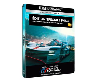 Gran Turismo (2023) en Steelbook 4K Ultra HD Blu-ray en France en décembre