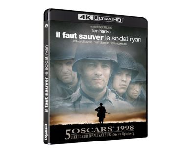 MAJ : Il faut sauver le soldat Ryan (1998) en édition simple 4K Ultra HD Blu-ray le 2 janvier