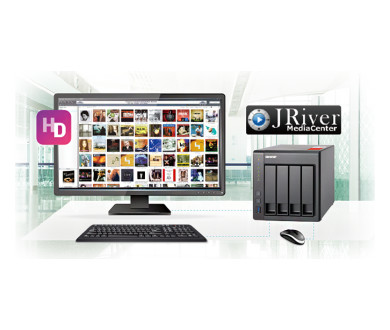 NAS QNAP : Arrivée de JRiver Media Center
