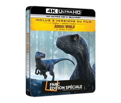 MAJ : Jurassic World : Le Monde d'après (2022) en précommande 4K Ultra HD Blu-ray