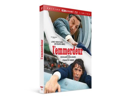 L'Emmerdeur (1973) d'Édouard Molinaro attendu le 14 février 2026 en 4K Ultra HD Blu-ray