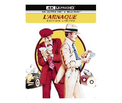 Détails : L’Arnaque (1974) en 4K UHD Blu-ray Steelbook en mai prochain