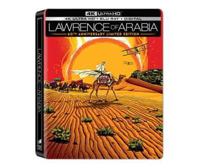 Lawrence d'Arabie (60ème anniversaire) en Steelbook 4K Ultra HD Blu-ray le 7 juin