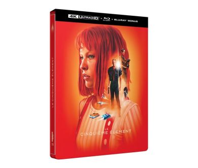 Le Cinquième élément (1997) en édition simple Steelbook 4K Ultra HD Blu-ray le 28 février